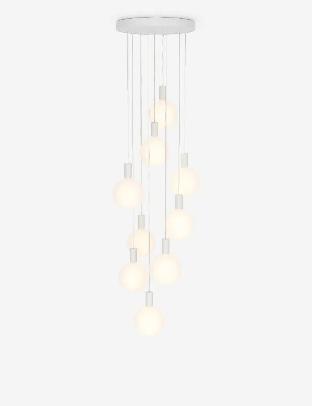 Alumina 9-Light Pendant Light by Tala