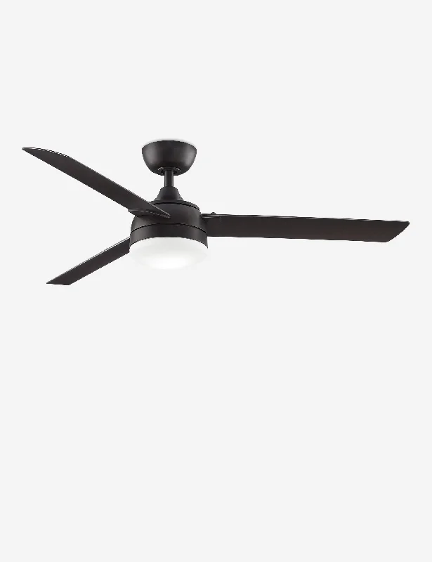 Alya Indoor / Outdoor Ceiling Fan + Light