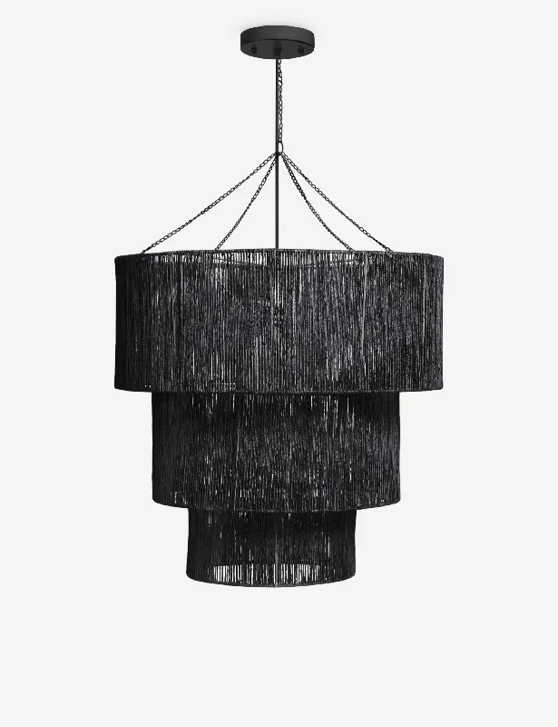 Chavette Chandelier, Black