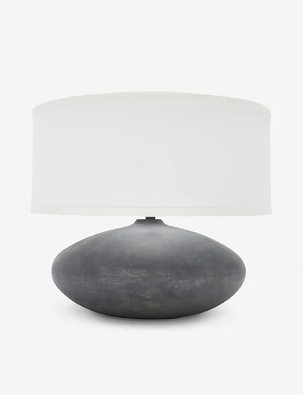 Payal Wide Table Lamp, Alabastrino