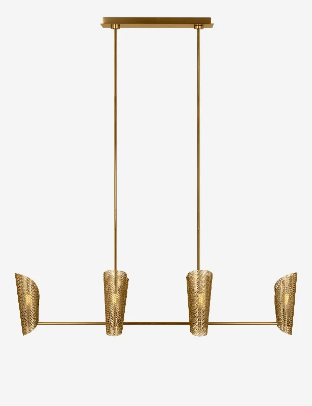 Plivot Linear Chandelier by Christiane Lemieux