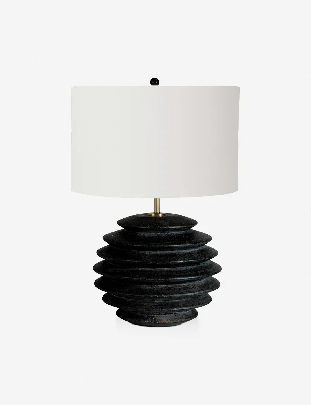 Coastal Living Accordion Round Table Lamp by Regina Andrew