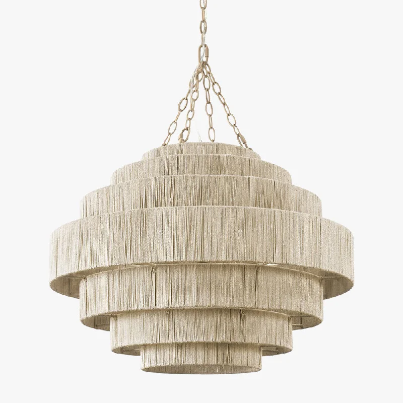 Everly Abaca Rope Pendant