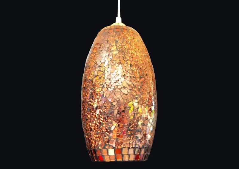 Chandelier B90007-1 Amber Gold