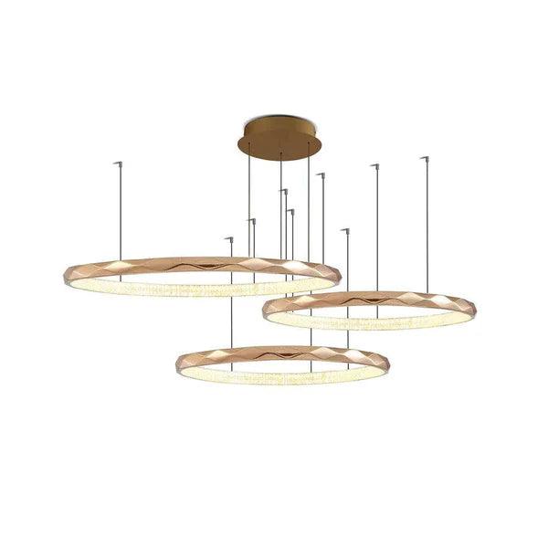 DUSKY MOON Chandelier 3 Rings