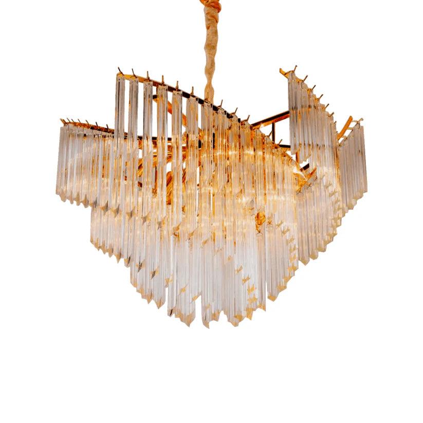 Lineary Crystal Chandelier