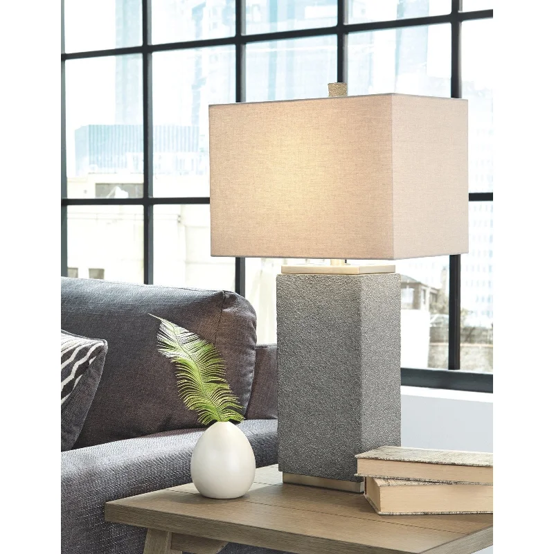 Amergin Poly Table Lamp Set of 2 by Ashley Furniture