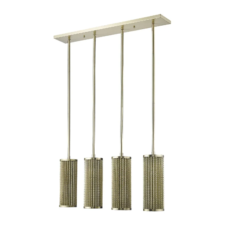 Basetti 4-Light Gold Pendant