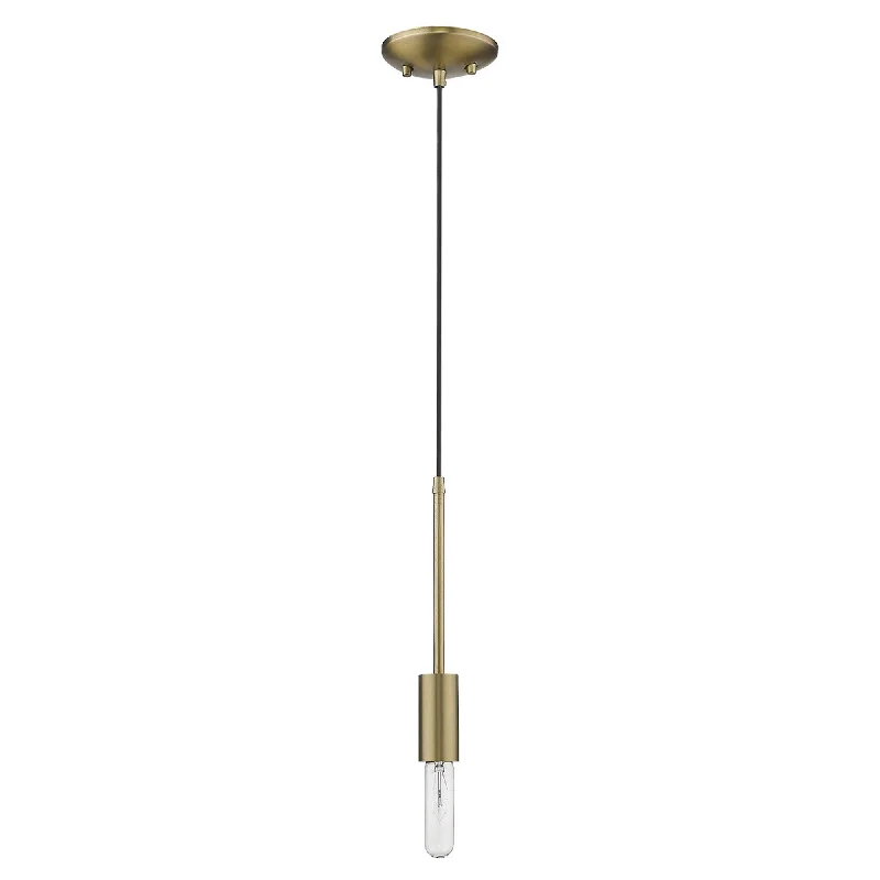 Dull Gold Mini Pendant Hanging Light