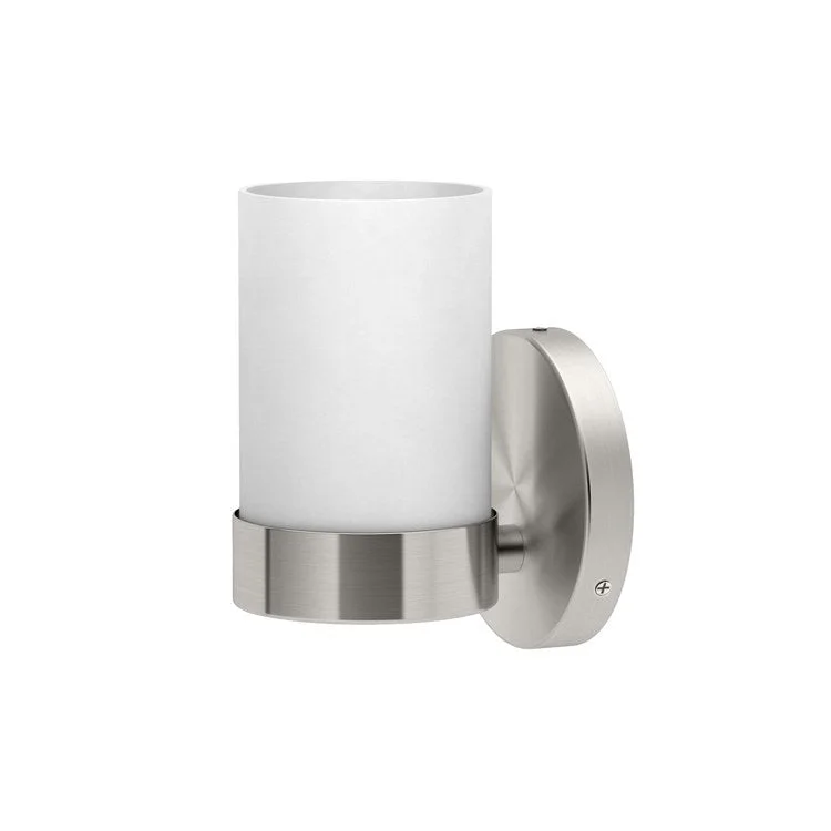 Wall Sconce Glam Single Satin Nickel Medium Base 100W