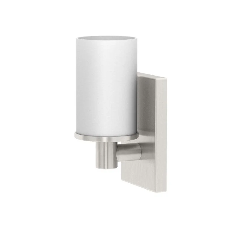 Wall Sconce Modern Farmhouse Single Satin Nickel Medium Base 100W