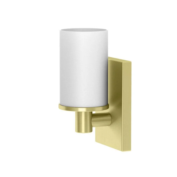 Wall Sconce Modern Farmhouse Single Brushed Brass Medium Base 100W