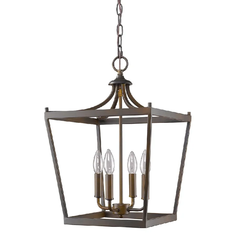 Kennedy 4-Light Oil-Rubbed Bronze Pendant