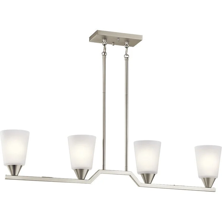 Skagos Four-Light Linear Chandelier