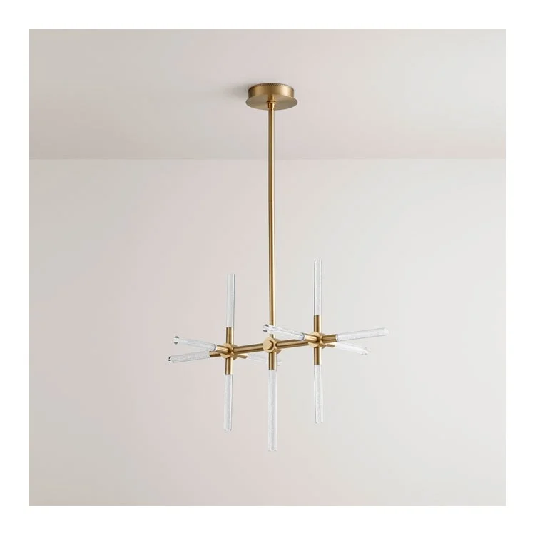 Tali Eleven-Light LED Chandelier - Aged Brass