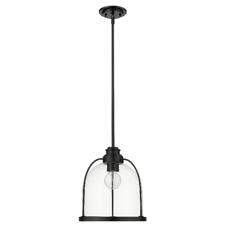 Stanton 1-Light Matte Black Pendant