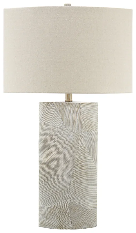 Bradard Poly Table Lamp (1/CN) Brown by Ashley Furniture