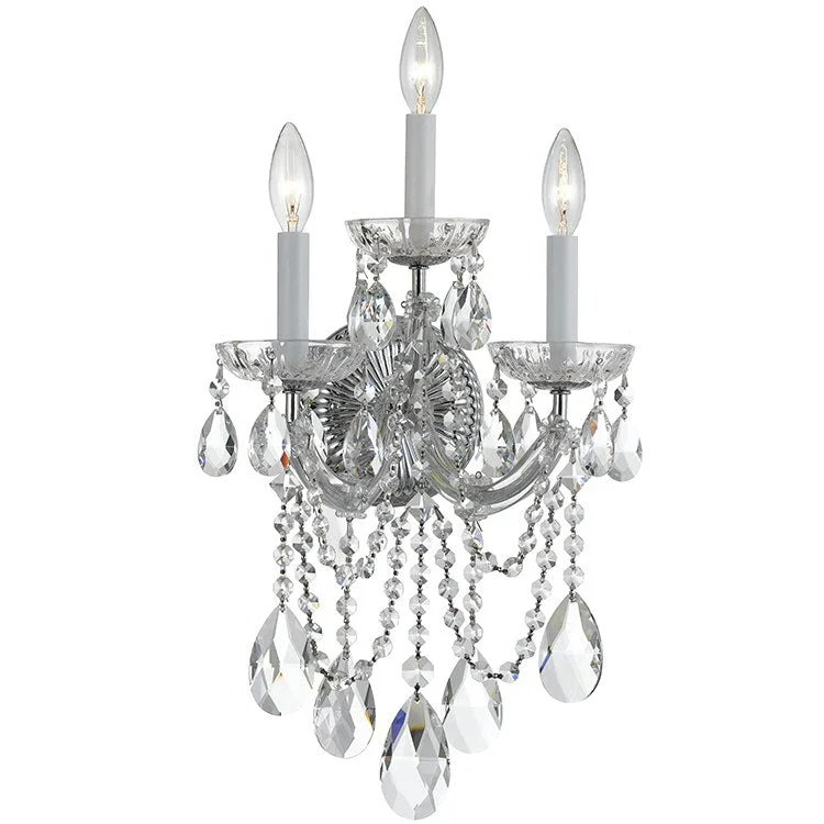 Maria Theresa Three-Light Wall Sconce