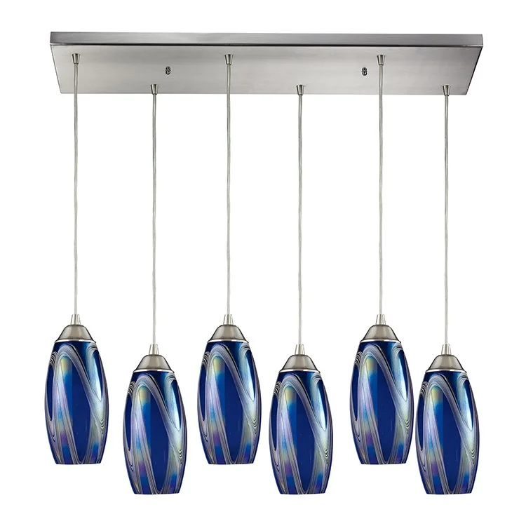 Iridescence Six-Light Pendant