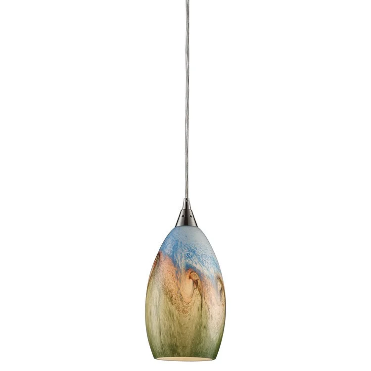 Geologic Single-Light Pendant