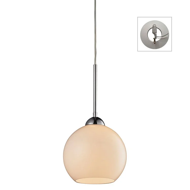 Cassandra Single-Light Pendant with Recessed Light Kit