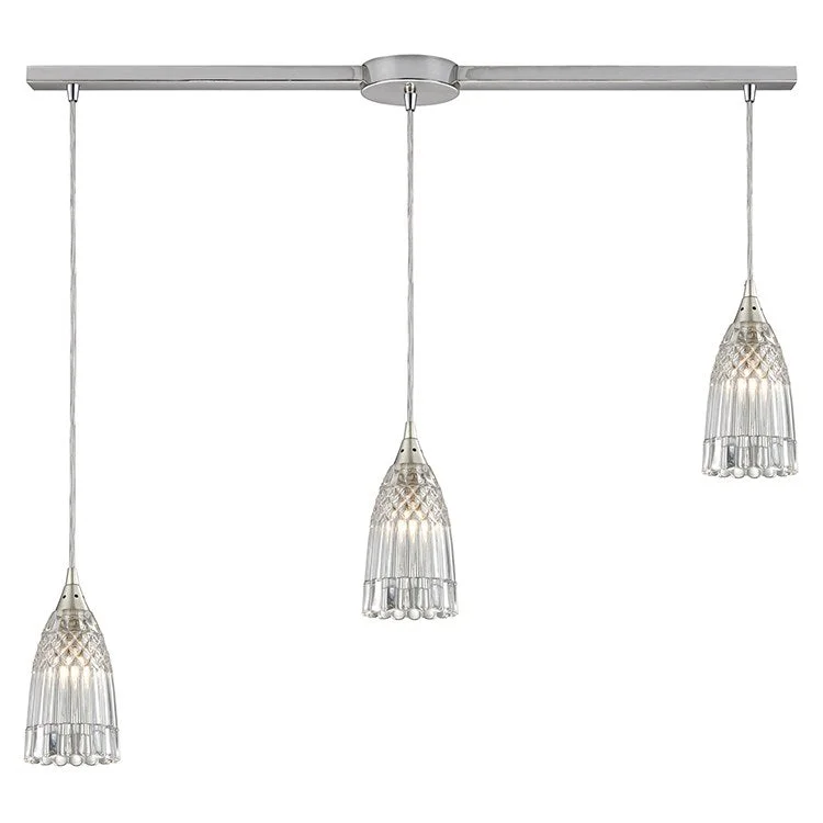 Kersey Three-Light Linear Pendant