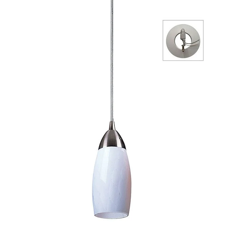 Milan Single-Light Pendant with Recessed Light Kit