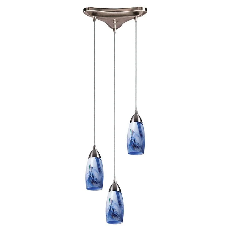 Milan Three-Light Pendant