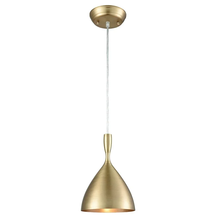 Spun Aluminum Single-Light Pendant