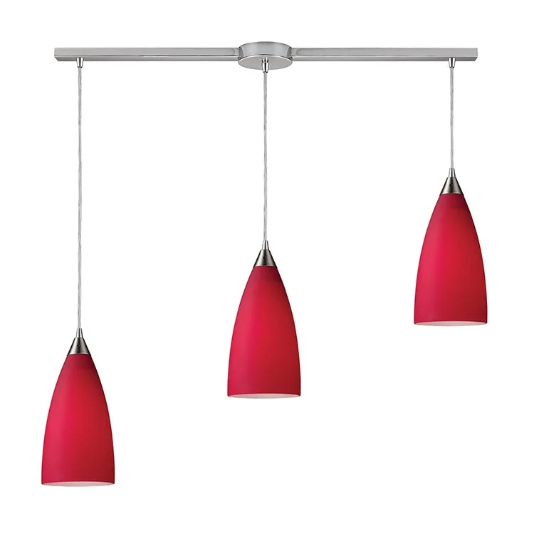 Vesta Three-Light Linear Pendant