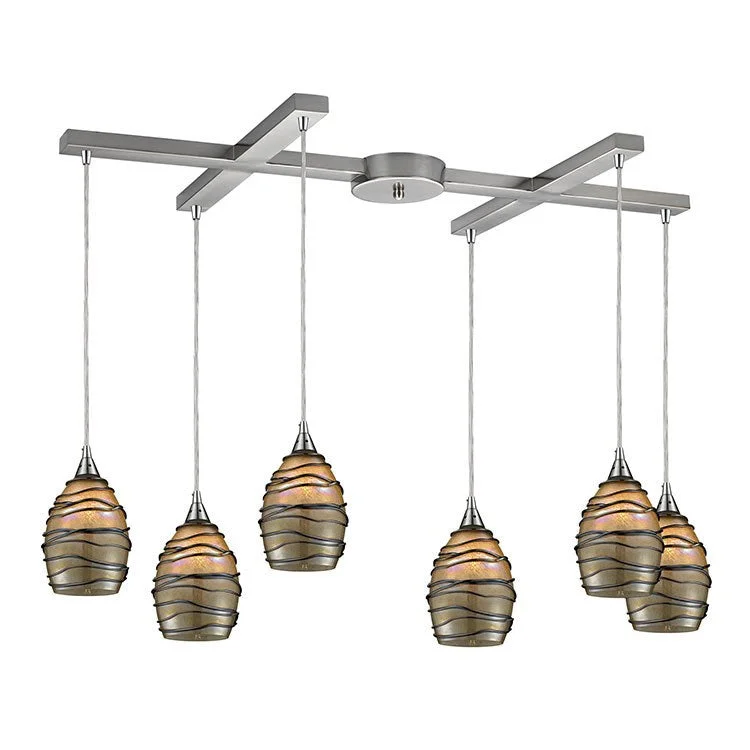 Vines Six-Light Pendant