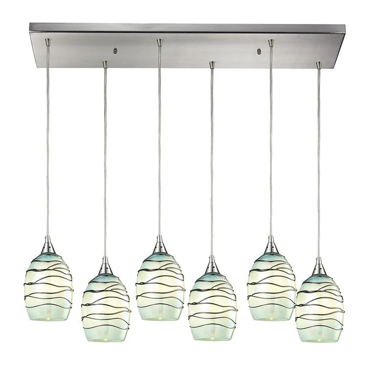 Vines Six-Light Pendant