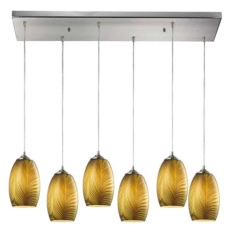 Tidewaters Six-Light Pendant