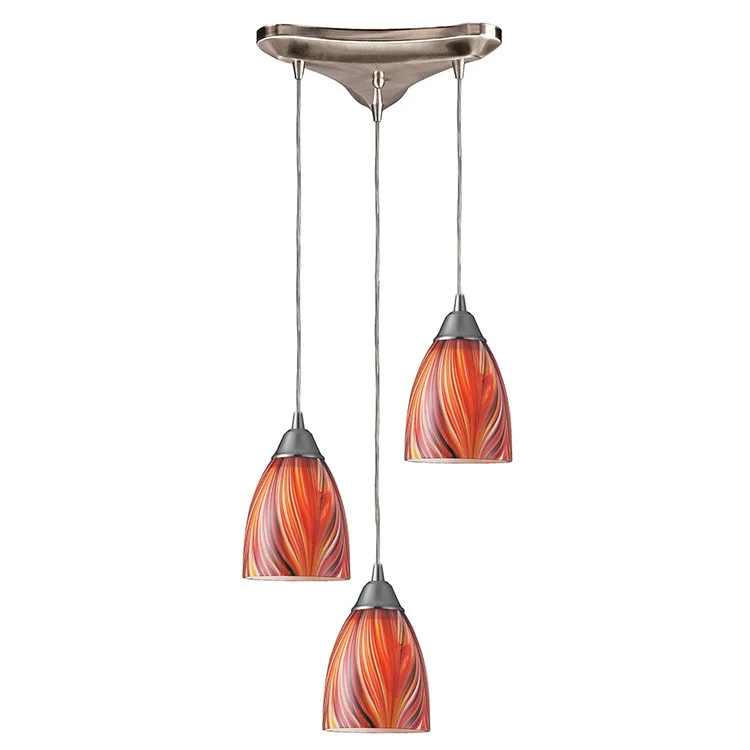 Arco Baleno Three-Light Pendant