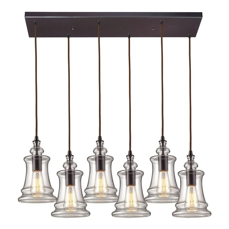 Menlow Park Six-Light Pendant