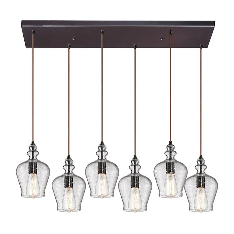 Menlow Park Six-Light Linear Pendant