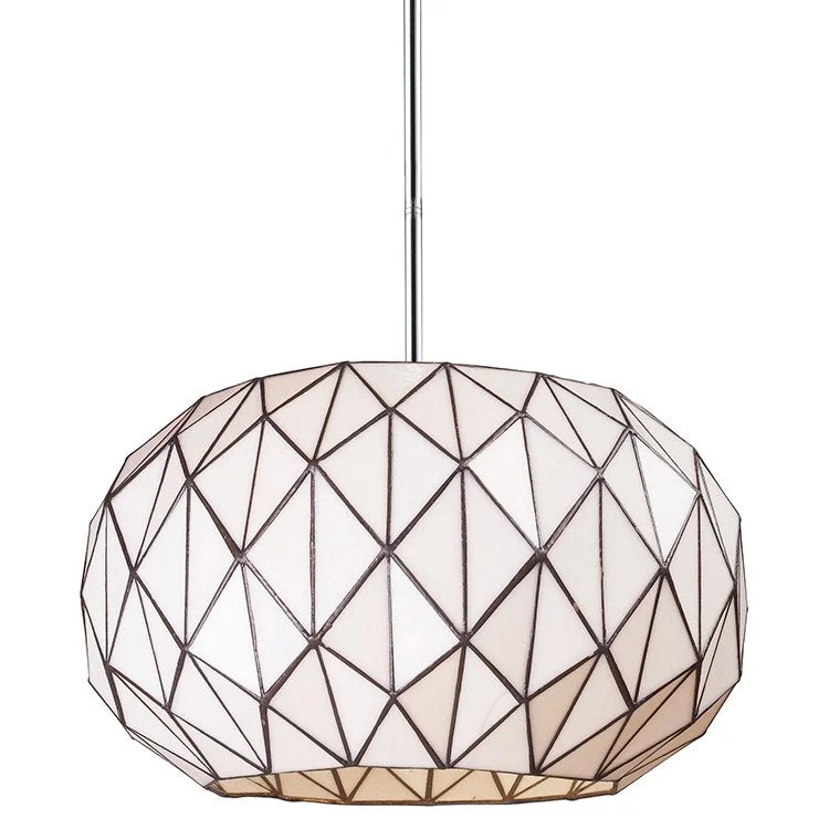 Tetra Three-Light Chandelier