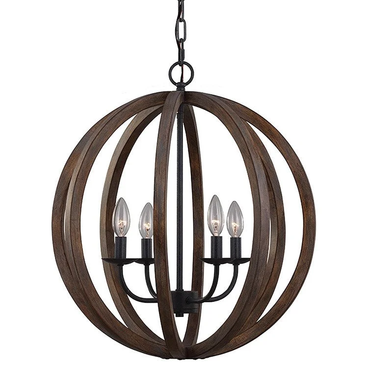 Allier Four-Light Globe Pendant