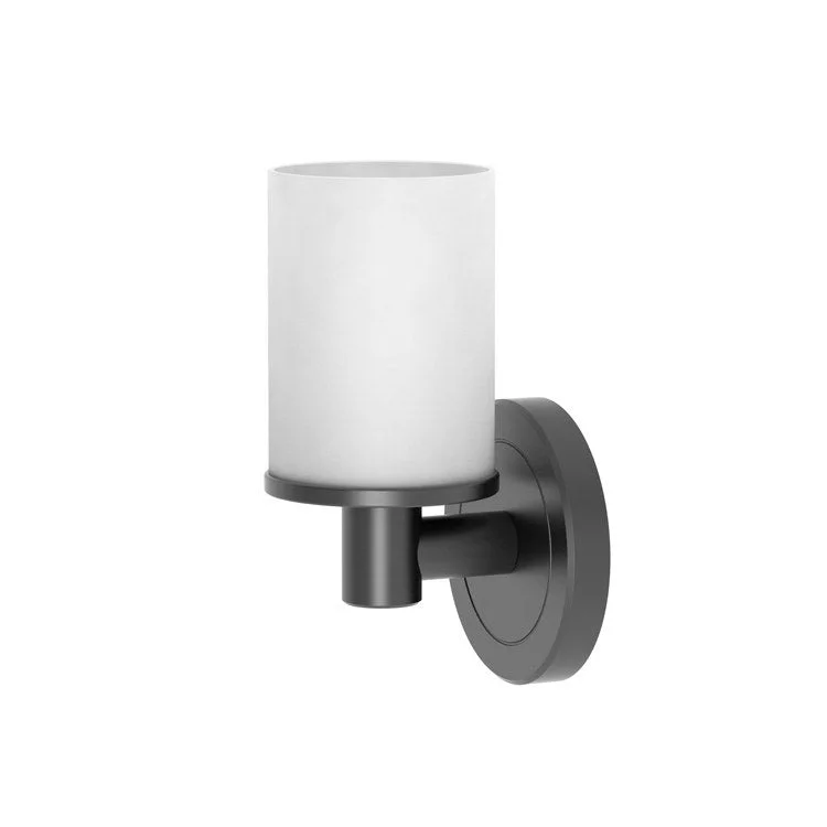 Wall Sconce Latitude II Single Matte Black Medium Base 100W