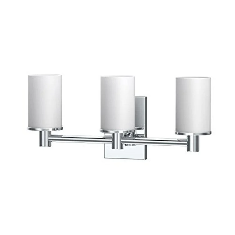 Wall Sconce Modern Farmhouse Triple Chrome Medium Base 100W