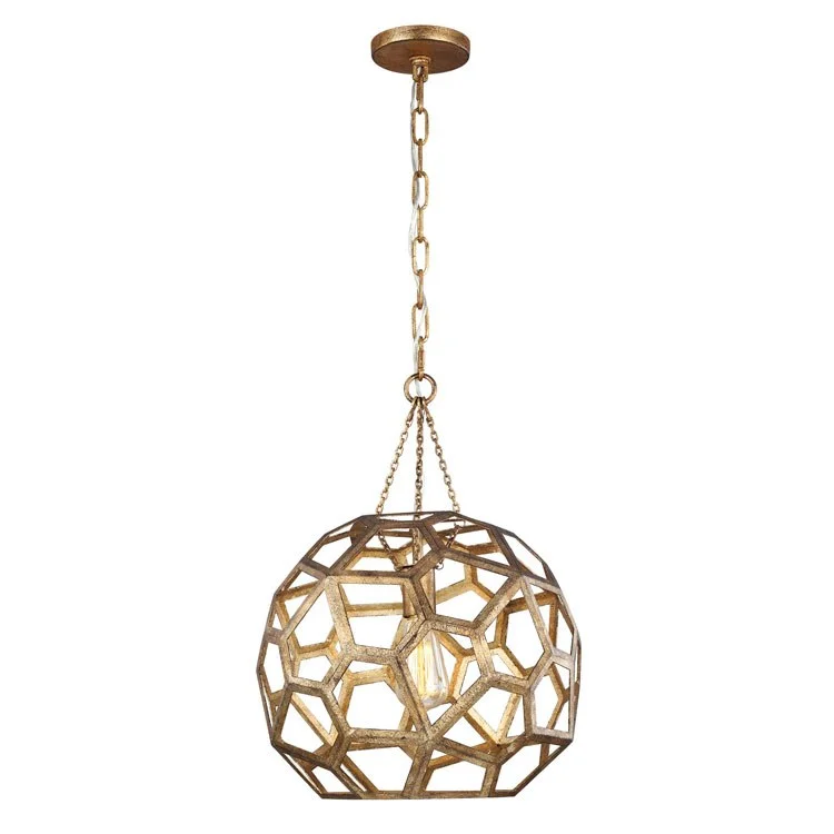 Feccetta Single-Light Medium Pendant by Alexa Hampton