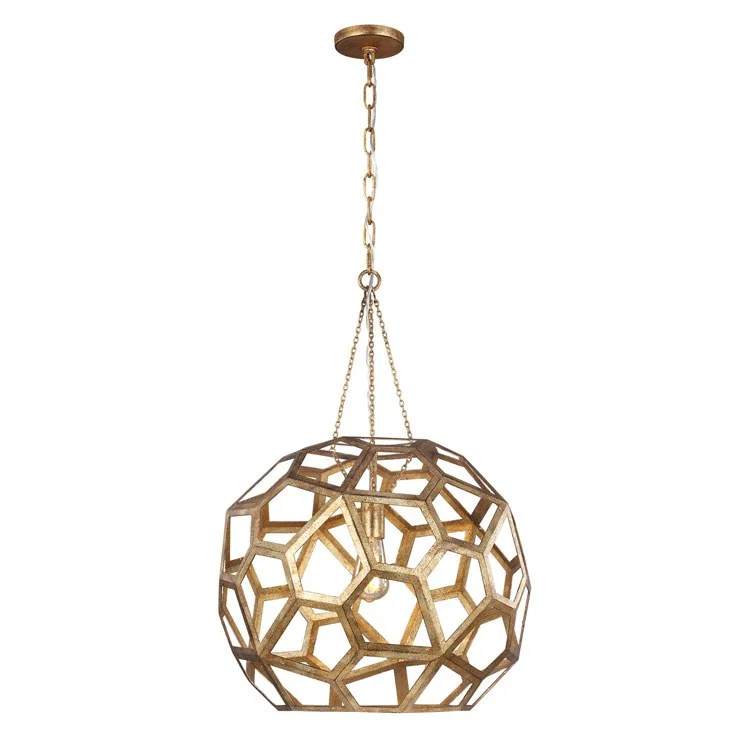 Feccetta Single-Light Large Pendant by Alexa Hampton