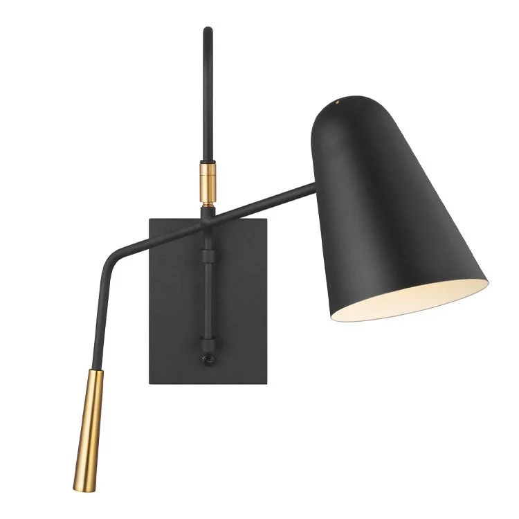 Simon Single-Light Wall Sconce by Ellen