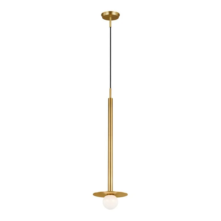 Nodes Single-Light Long Pendant by Kelly