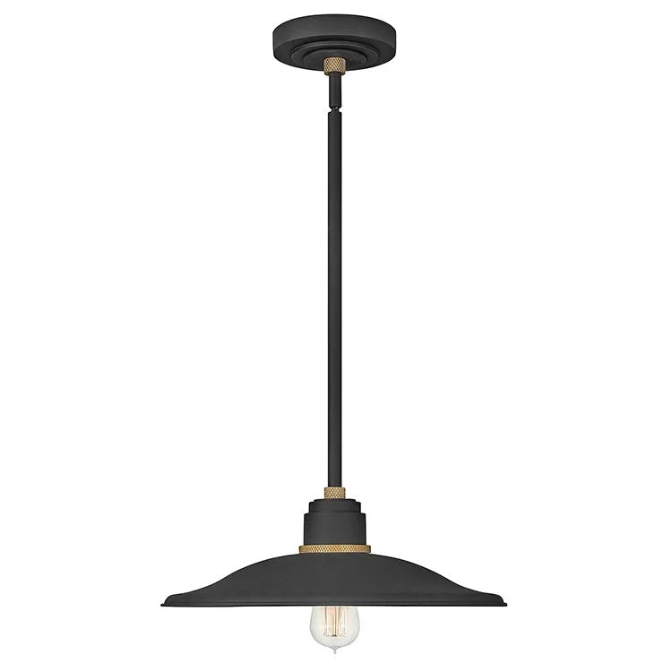 Foundry Single-Light Large Outdoor Pendant