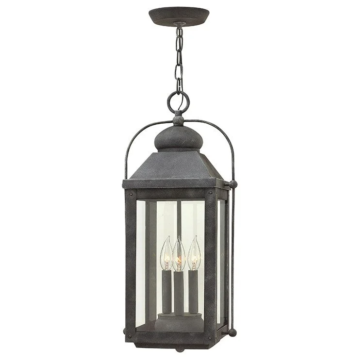 Anchorage Three-Light LED Hanging Lantern