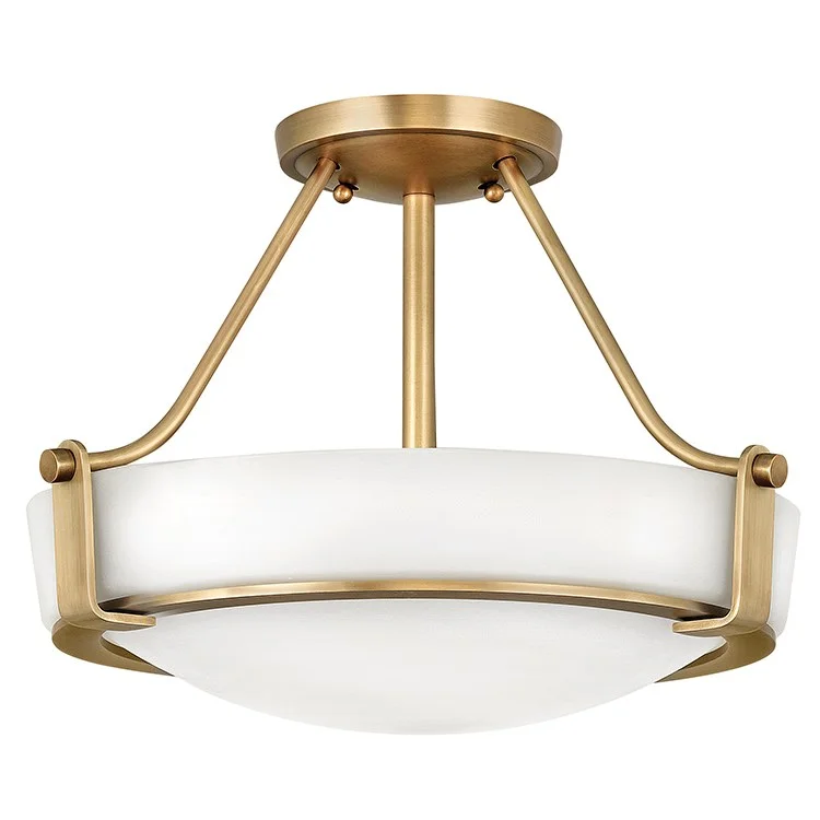 Hathaway Three-Light Semi-Flush Mount Ceiling Light