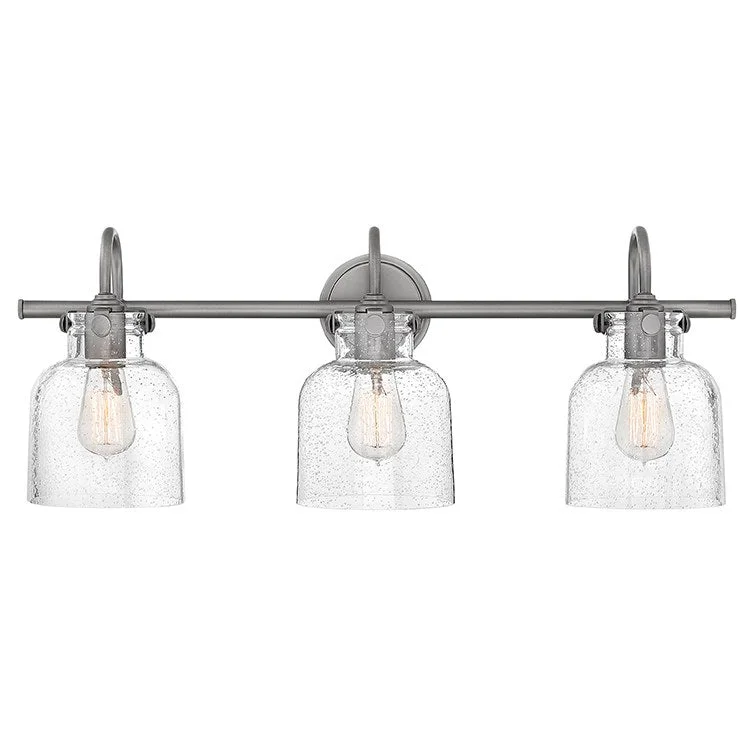 Congress Three-Light Bathroom Lighting Fixture