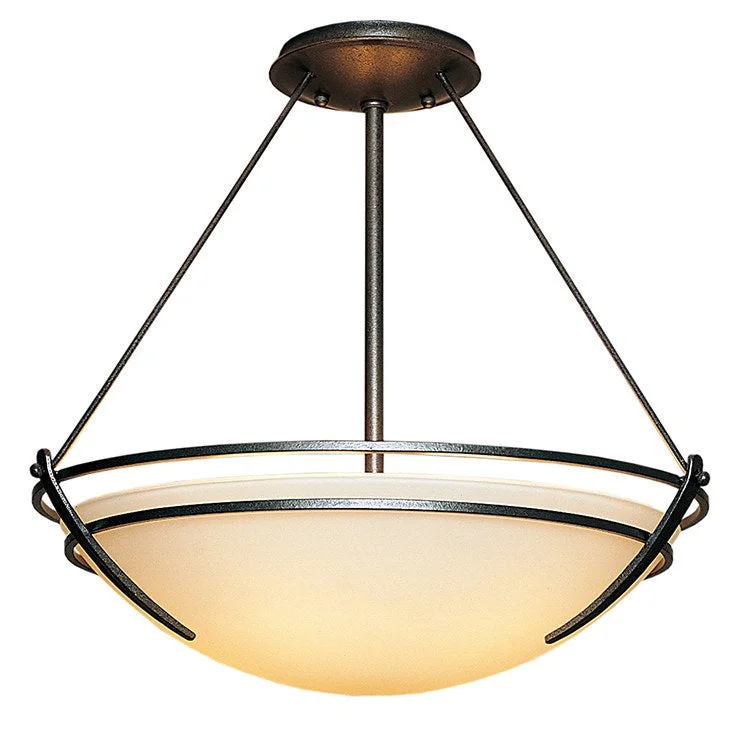 Presidio Tryne Two-Light Semi-Flush Mount Ceiling Lighting Fixture