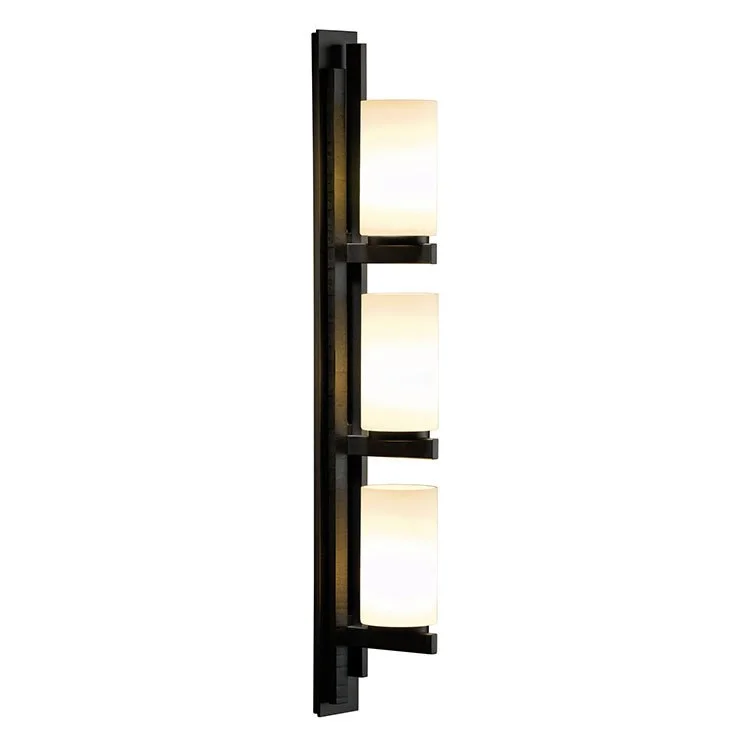 Ondrian Three-Light Vertical Wall Sconce